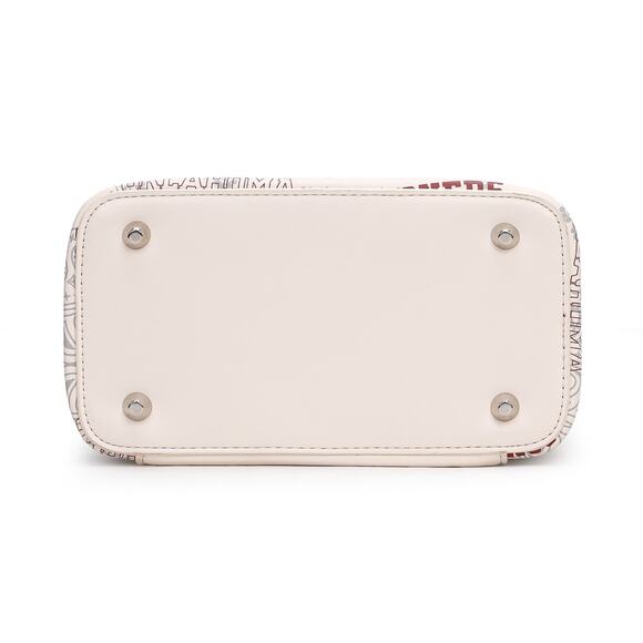 OU Vanity Light Beige Top Handle Bag w/ Strap and Keychain *Brand New w/ Dustbag - Picture 7 of 7